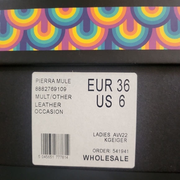 Kurt Geiger Multicolor Metallic Heels - Picture 7 of 8